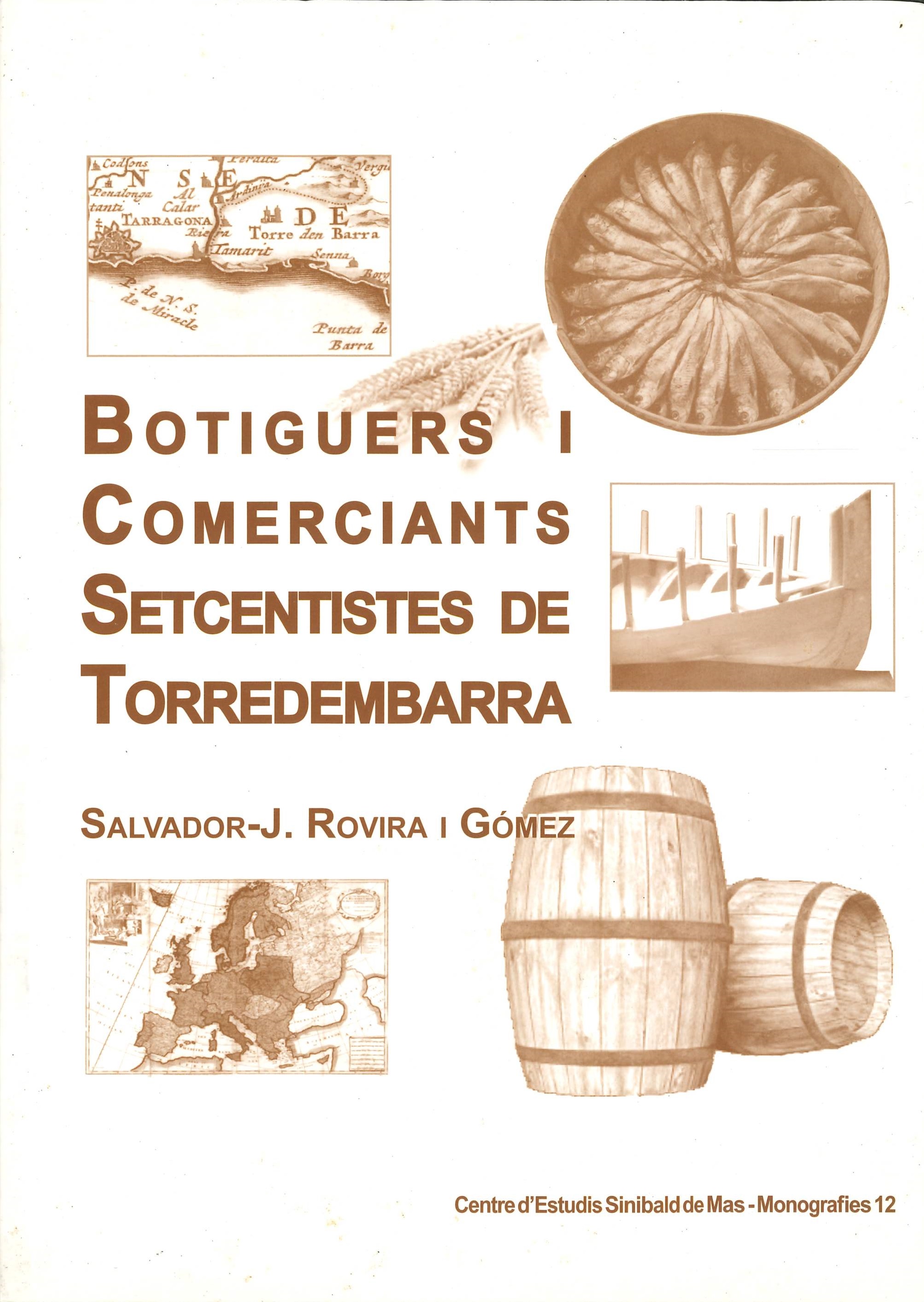 Imagen de portada del libro Botiguers i comerciants setcentistes de Torredembarra