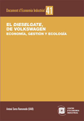 Imagen de portada del libro El Dieselgate de Volkswagen