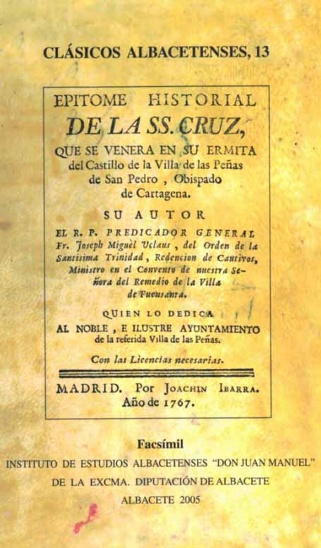 Imagen de portada del libro La Santa Cruz del Castillo de las Peñas de San Pedro