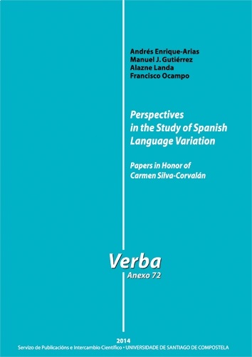 Imagen de portada del libro Perspectives in the Study of Spanish Language Variation