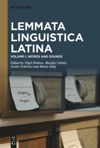 Imagen de portada del libro Lemmata linguística latina