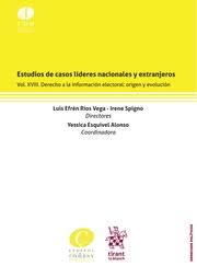 Imagen de portada del libro Estudios de casos líderes nacionales y extranjeros. Vol. XVIII