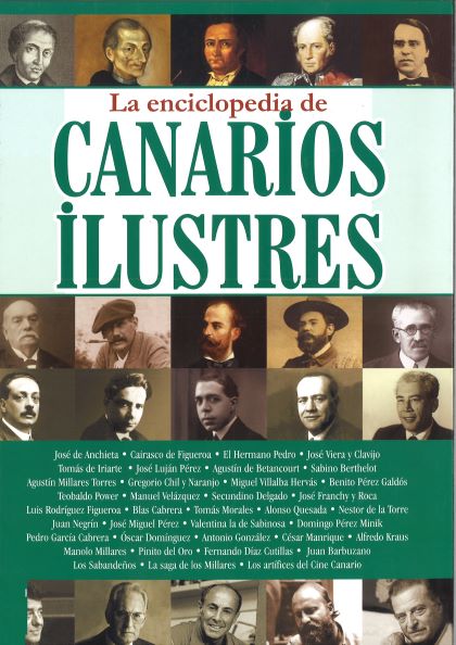 Imagen de portada del libro La enciclopedia de canarios ilustres