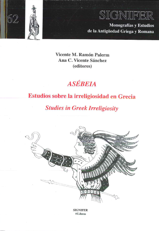 Imagen de portada del libro Asébeia