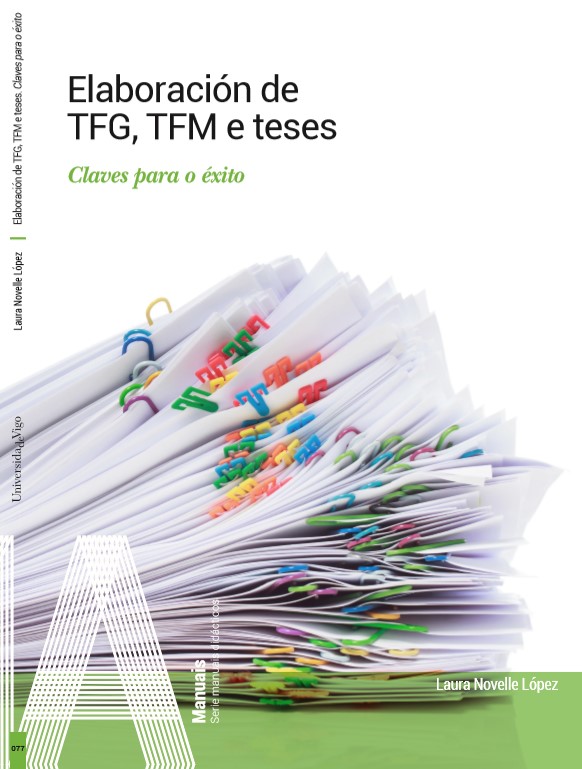 Imagen de portada del libro Elaboración de TFG, TFM e teses