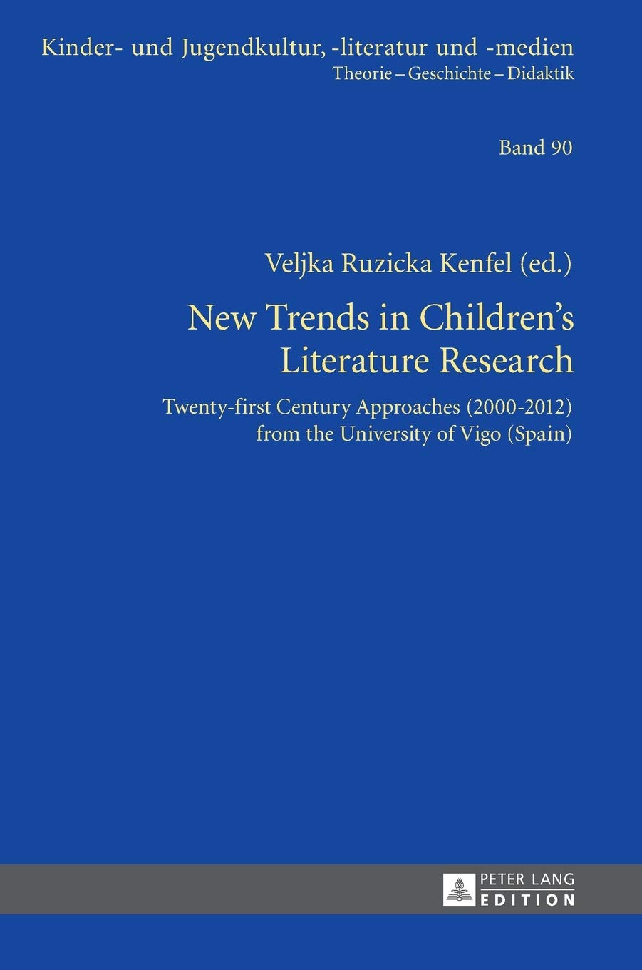 Imagen de portada del libro New trends in children's literature research