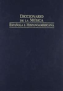 Imagen de portada del libro Diccionario de la música española e hispanoamericana