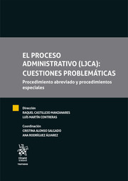 Imagen de portada del libro El proceso administrativo (LJCA)