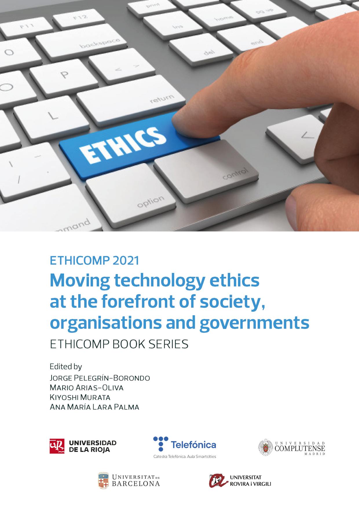 Imagen de portada del libro Moving technology ethics at the forefront of society, organisations and governments