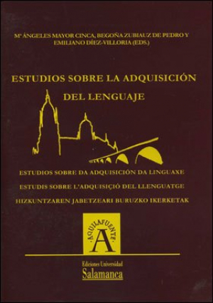 Imagen de portada del libro Estudios sobre la adquisicion del lenguaje
