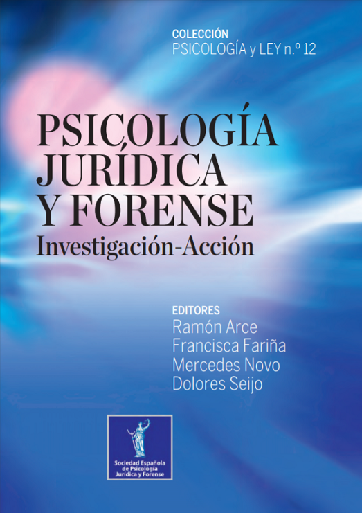 Imagen de portada del libro Psicología jurídica y forense