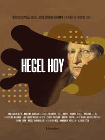 Imagen de portada del libro Hegel hoy