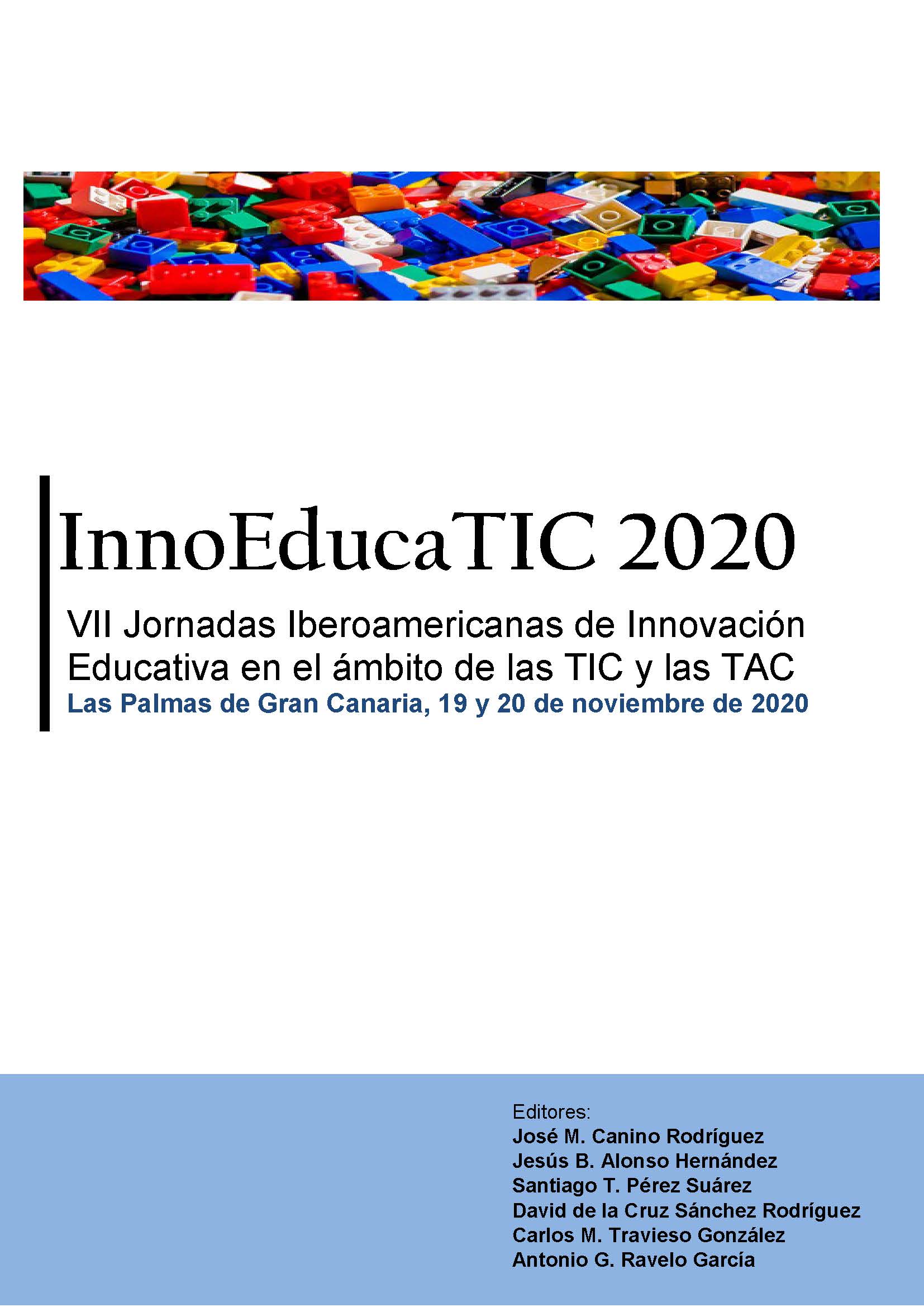 Imagen de portada del libro VII Jornadas Iberoamericanas de Innovación Educativa en el ámbito de las TIC y las TAC