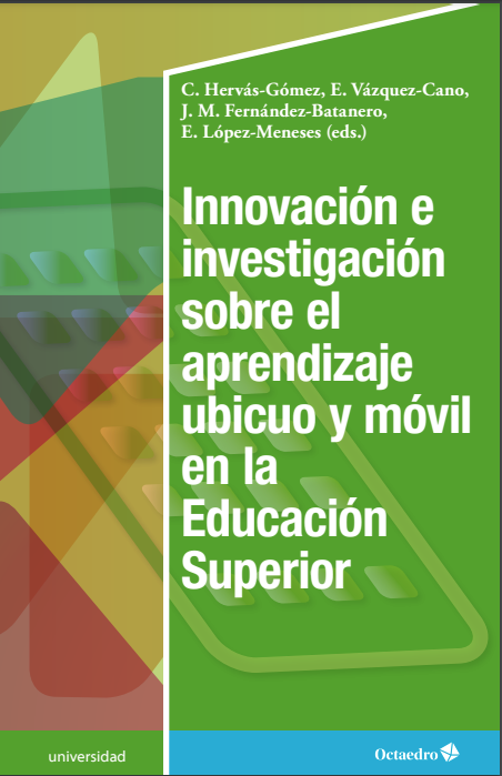 Imagen de portada del libro Innovación e investigación sobre el aprendizaje ubicuo y móvil en la educación superior.