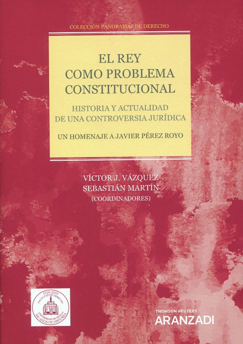 Imagen de portada del libro El Rey como problema constitucional