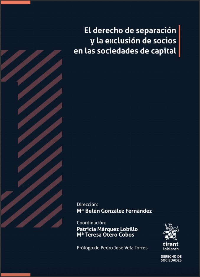 Imagen de portada del libro El derecho de separación y la exclusión de socios en las sociedades de capital