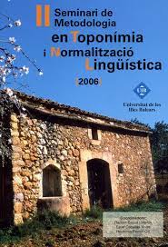 Imagen de portada del libro II Seminari de Metodologia en Toponímia i Normalització Lingüística