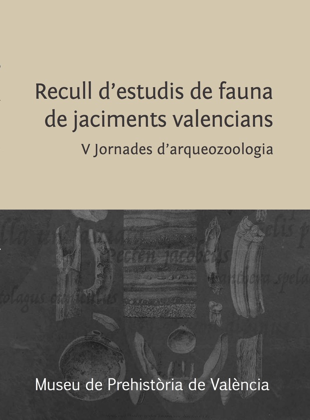Imagen de portada del libro Recull d'estudis de fauna de jaciments valencians
