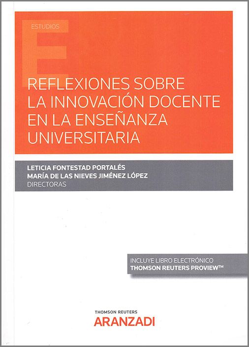 Imagen de portada del libro Reflexiones sobre la innovación docente en la enseñanza universitaria