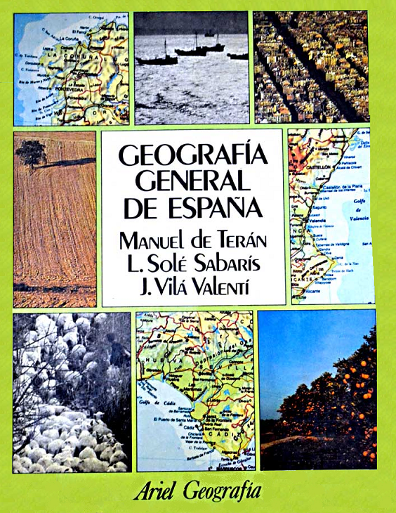 Imagen de portada del libro Geografía general de España