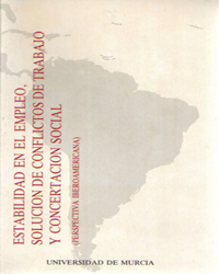 Imagen de portada del libro Estabilidad en el empleo, solución de conflictos de trabajo y concertación social