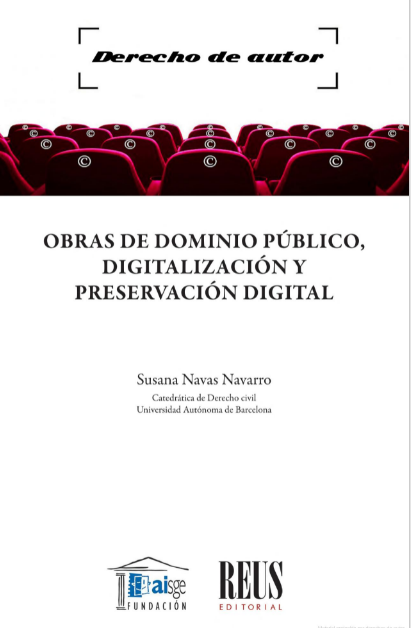Imagen de portada del libro Obras de dominio público, digitalización y preservación digital