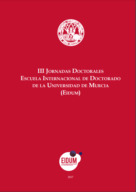Imagen de portada del libro III Jornadas Doctorales Escuela Internacional de Doctorado de la Universidad de Murcia (EIDUM)