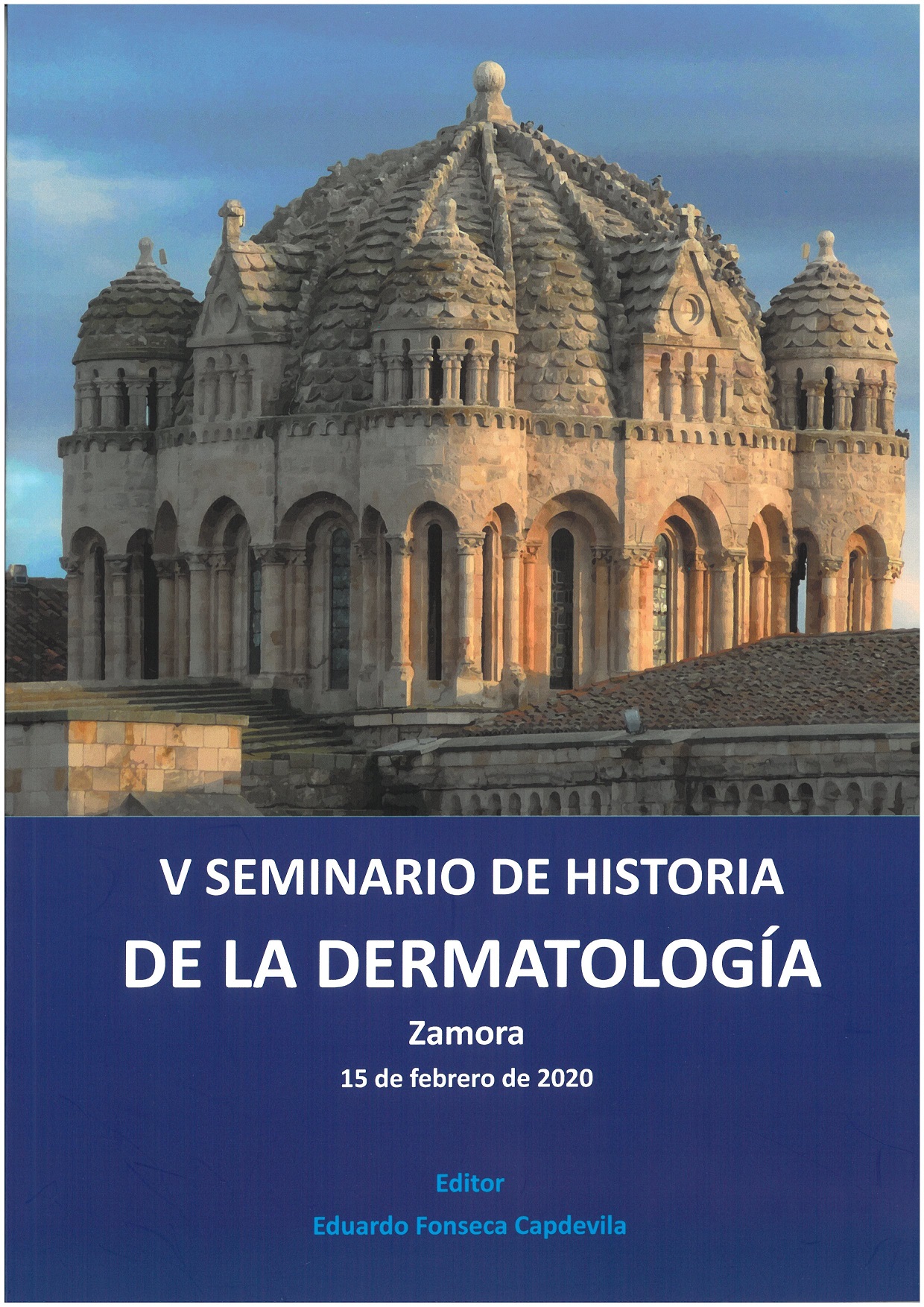 Imagen de portada del libro V Seminario de Historia de la Dermatología