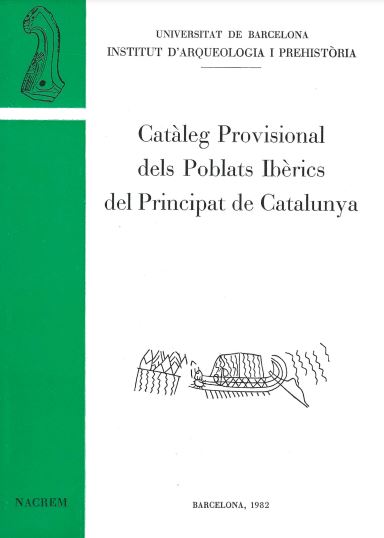 Imagen de portada del libro Catàleg provisional dels poblats de l'época ibérica al principat