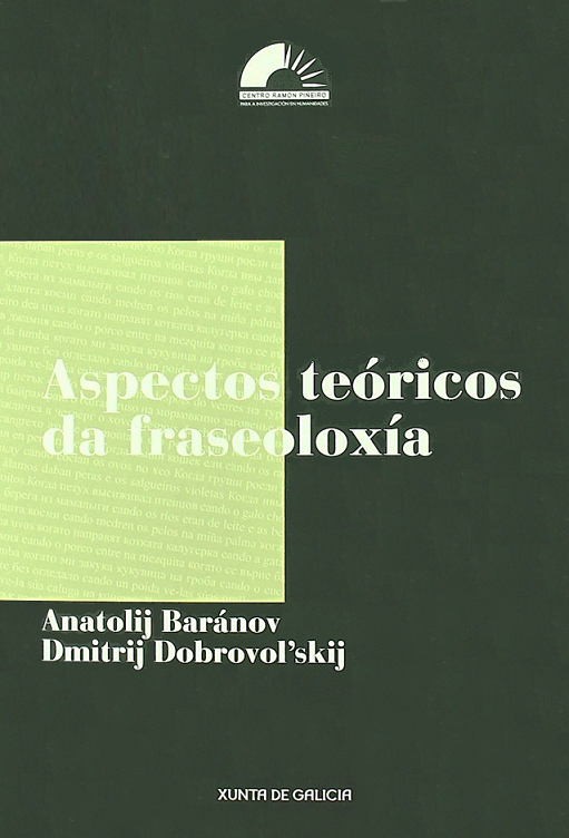 Imagen de portada del libro Aspectos teóricos da fraseoloxía