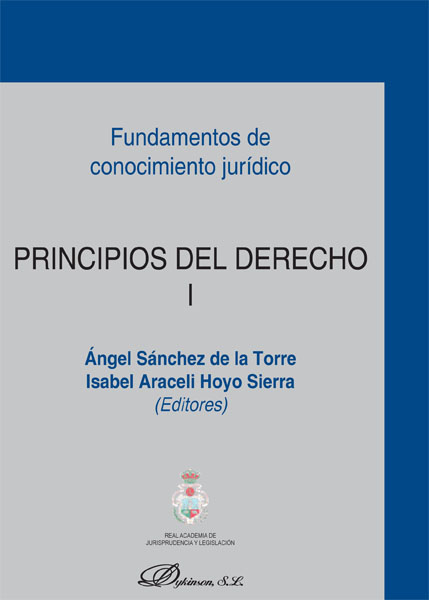 Imagen de portada del libro Principios del derecho I