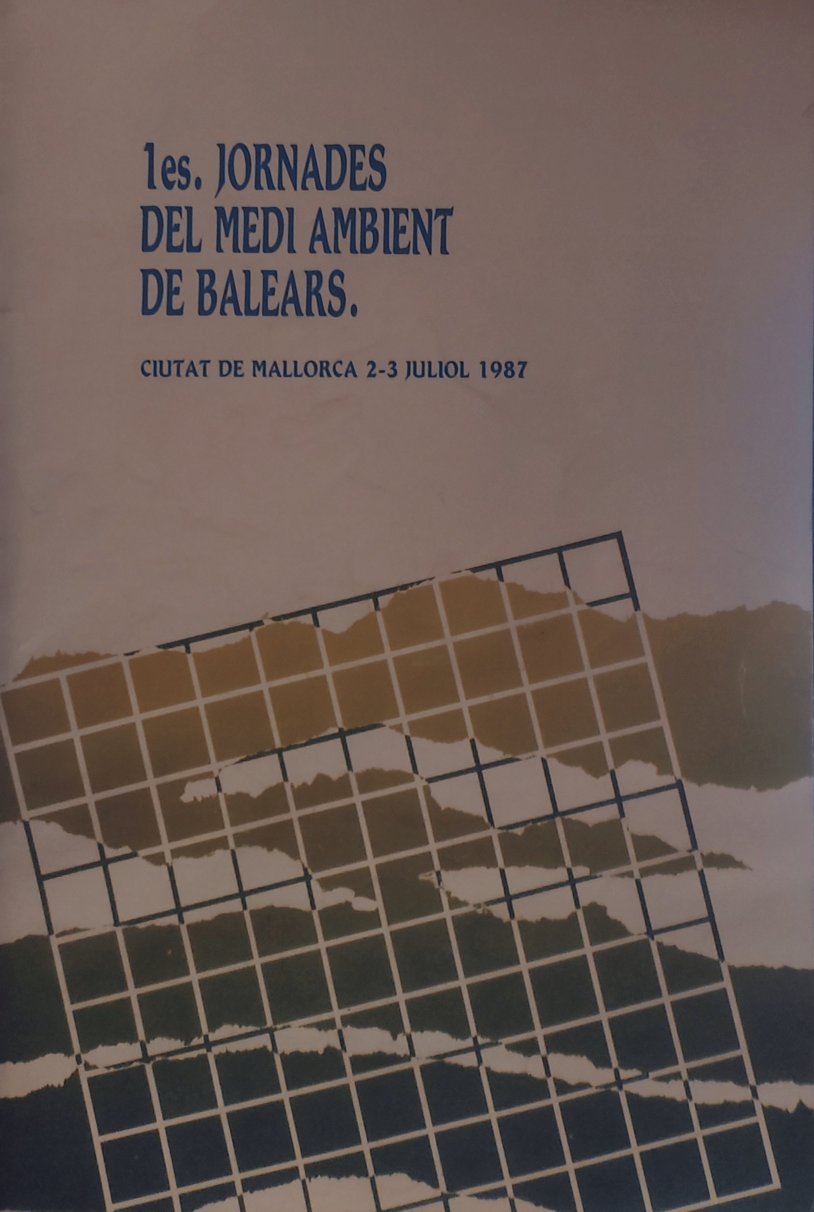 Imagen de portada del libro I Jornades del Medi Ambient de les Illes Balears