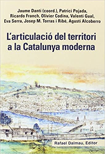 Imagen de portada del libro L'articulació del territori a la Catalunya moderna