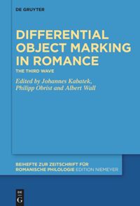 Imagen de portada del libro Differential Object Marking in Romance