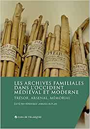 Imagen de portada del libro Les archives familiales dans l'Occident médiéval et moderne