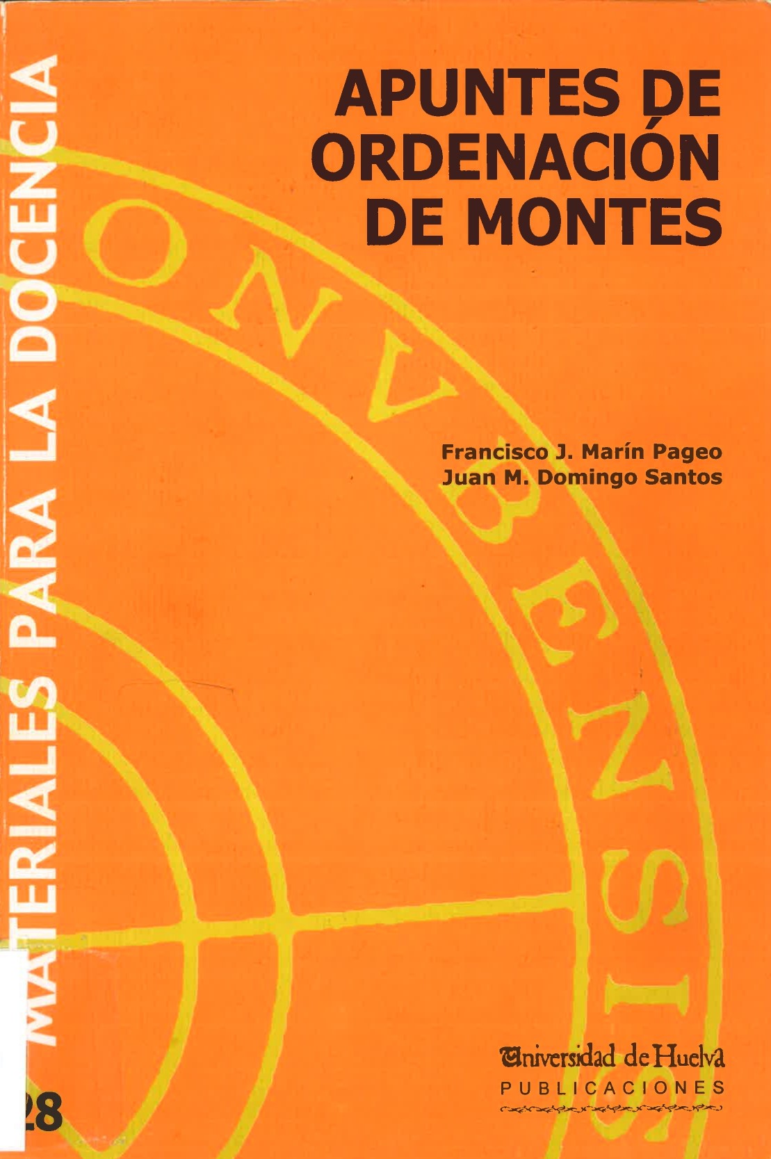 Imagen de portada del libro Apuntes de ordenación de montes