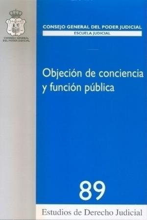 Imagen de portada del libro Objeción de conciencia y función pública