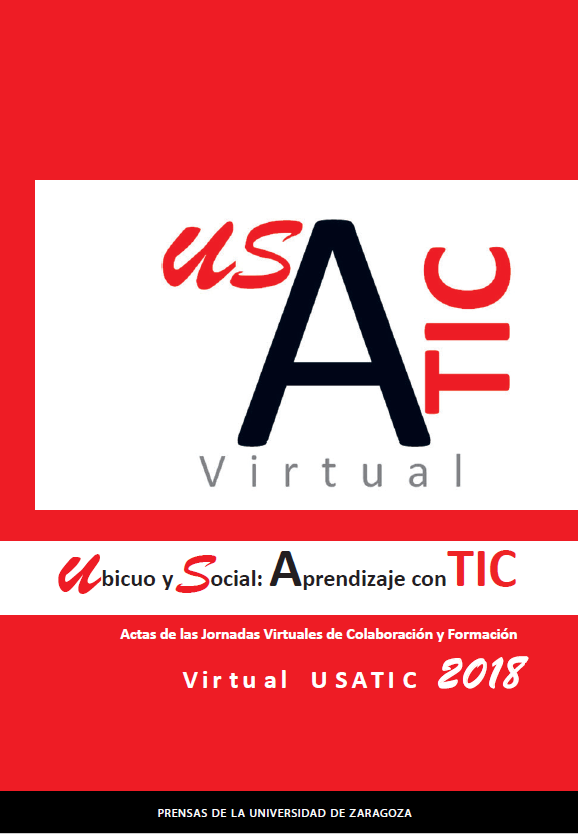 Imagen de portada del libro Jornadas Virtuales de Colaboración y Formación Virtual USATIC 2018