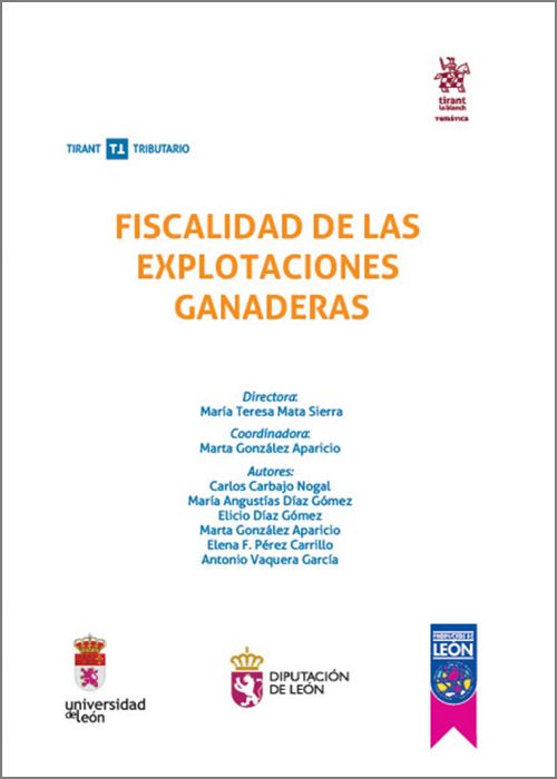 Imagen de portada del libro Fiscalidad de las explotaciones ganaderas