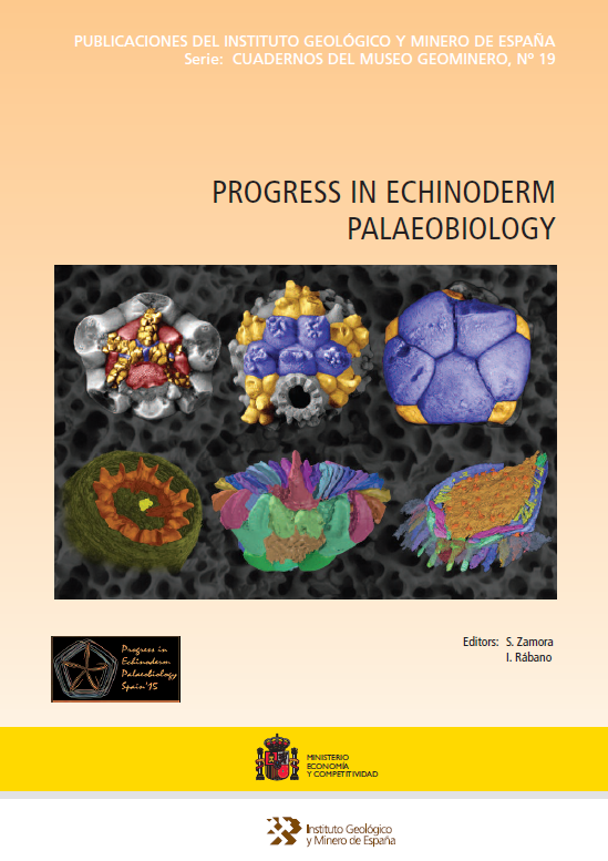 Imagen de portada del libro Progress in echinoderm palaeobiology