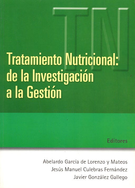 Imagen de portada del libro Tratamiento nutricional