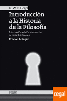 Imagen de portada del libro Introducción a la historia de la filosofía
