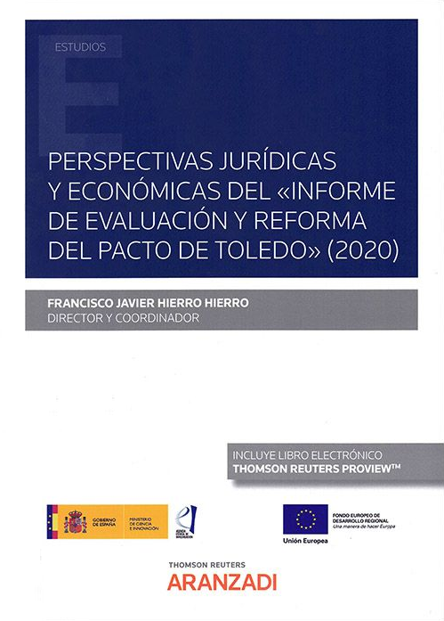 Imagen de portada del libro Perspectivas jurídicas y económicas del "Informe de Evaluación y Reforma del Pacto de Toledo" (2020)