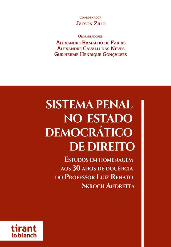Imagen de portada del libro Sistema penal no estado democrático de direito