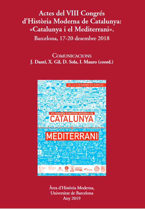Imagen de portada del libro Actes del VIII Congrés d’Història Moderna de Catalunya