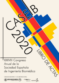 Imagen de portada del libro XXXVIII Congreso Anual de la Sociedad Española de Ingeniería Biomédica. CASEIB 2020