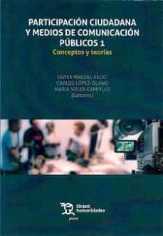 Imagen de portada del libro Participación ciudadana y medios de comunicación públicos 1