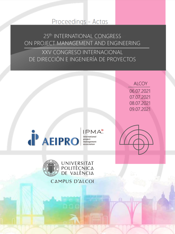 Imagen de portada del libro Comunicaciones presentadas al XXV Congreso Internacional de Ingeniería de Proyectos