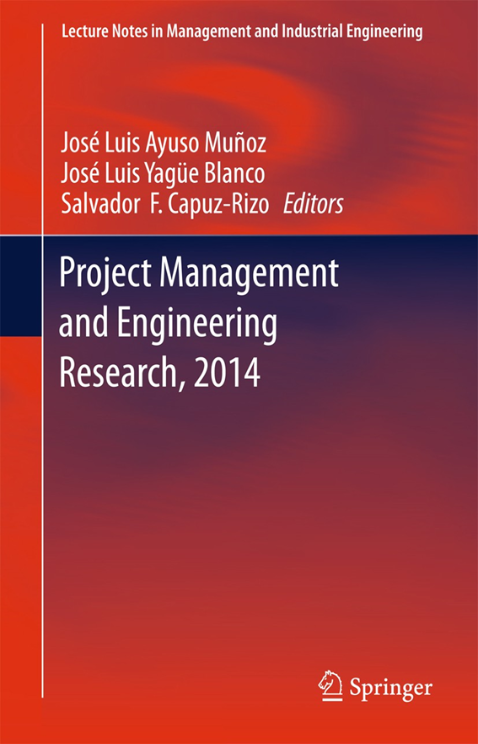Imagen de portada del libro Project Management and Engineering Research