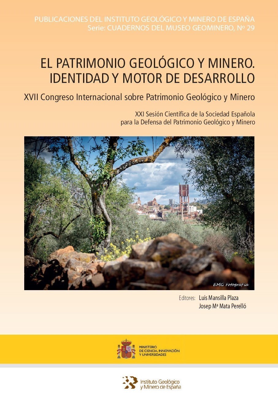 Imagen de portada del libro El patrimonio geológico y minero